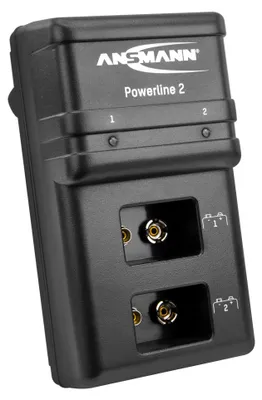 Produktbild von ANSMANN Akku Ladegerät für 1-2 NiMH 9V E-Block Akkus – Vollautomatisch