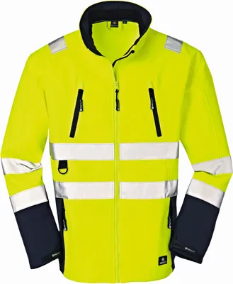Produktbild von JackePittsburgh,Softshellleuchtgelb/navy,Gr.S