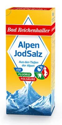 Obrázek produktu pro Bad Reichenhaller jodidovaná sůl+fluorid 500g