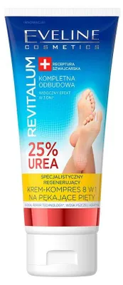 Zdjęcie produktu dla Eveline Cosmetics Revitalum – krem do stóp, nawilżenie, regeneracja – Pakiet 10 szt.