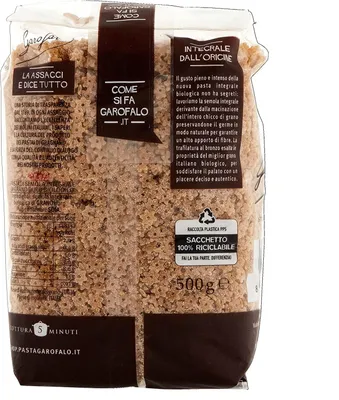 Produktbild von TESTPAKET Pasta Pasta Integrale Vollkorn-Hartweizen -Produkt (7x 500g) Italian Hartweizengrieß Nudeln + Italian Gourmet polpa 400g
