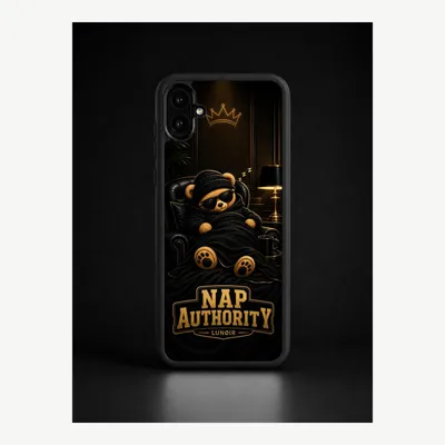 Productafbeelding van Samsung A16 hoesje, telefoonhoesje, beschermhoesje, case met slaapmotief – LUNØIR ©