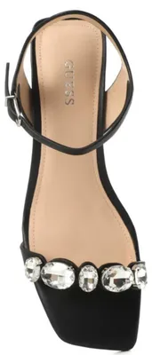 Obrázek produktu pro Dámské kožené sandály Guess Magari, barva černá, velikost 39