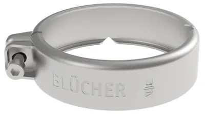 Obrázok produktu pre Zaisťovacia svorka Blücher, EuroPipe, nehrdzavejúca oceľ 1.4301, Ø 110 mm, 1 ks.