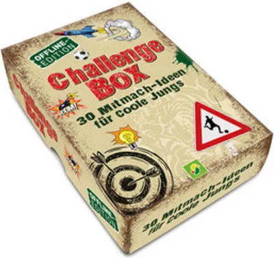 Produktbild von Challengebox 30 Mitmach-Ideen für coole Jungs