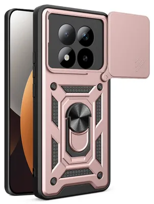 Zdjęcie produktu dla Techsuit etui Xiaomi Redmi Note 15 Pro+ 5G Poco M8 Pro 5G - różowo-złote