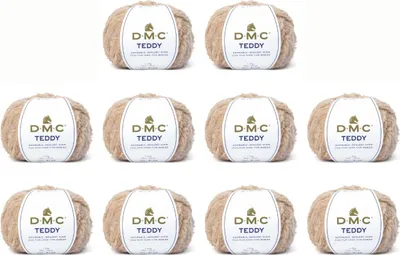 Obrázek produktu pro 10x příze DMC Teddy – 100 % polyamid, měkká a nenáročná na údržbu (barva 311)