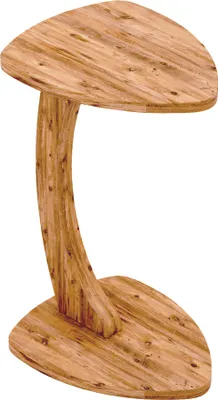 Immagine prodotto di Tavolino 'Klinerg' arrotolabile a C 40 x 37 x 56 cm effetto legno