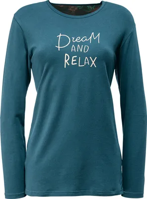 Produktbild von Erwin Müller Damen-Langarmshirt petrol 48