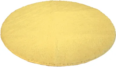 Produktbild von Mikrofaser-Badematte 90 cm rund, Gelb 90cm