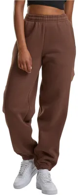 Produktbild von Urban Classics Ladies Fluffy Sweatpants chocolatebrown, 5XL