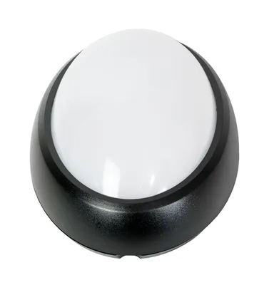 Obrázek produktu pro LED Solution Černé LED stropní/nástěnné svítidlo 12W IP54 Barva světla: Teplá bílá 1350