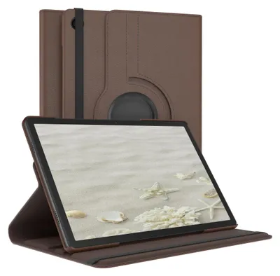 Produktbild von EAZY CASE - Tablet Hülle für Samsung Galaxy Tab A9 Plus Schutzhülle, Tablet Case 360° drehbar in Braun
