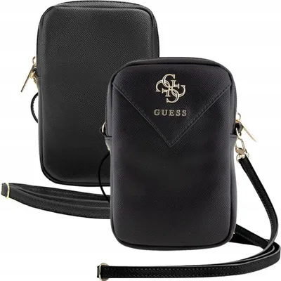 Immagine prodotto di Guess Zip Triangle 4G - Borsa telefonica (nero)