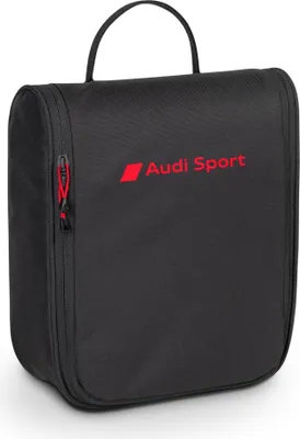 Produktbild von Original Audi Sport Washcenter, schwarz, Kulturtasche, Kulturbeutel, Kosmetiktasche