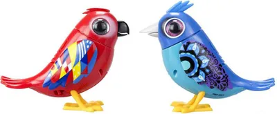 Zdjęcie produktu dla Digibirds Figurka 2-pak Wielokolorowy Wielokolorowy Jeden rozmiar