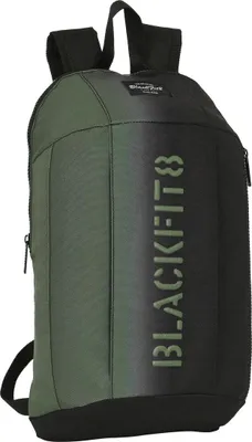 Produktbild von BlackFit8 Gradient Schwarz Militärgrün 22 x 39 x 10 cm Mini Kinderrucksack
