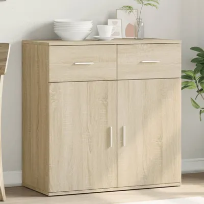 Obrázok produktu pre Maison Exclusive - Komoda Sonoma dub 79x38x80 cm drevený materiál