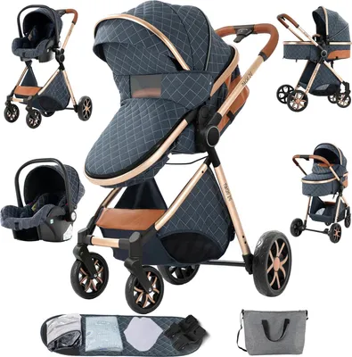 Produktbild von Babyschale, leicht, zusammenklappbar, XV9-BLAU