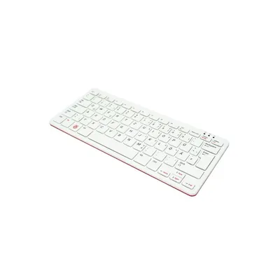 Image de Raspberry Pi SC0168, Mini, filaire, USB, mécanique, QWERTZ, rouge, blanc