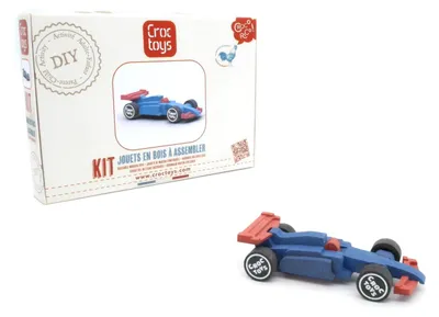 Imagen del producto de Juego de construcción de coche de carreras, Croc toys