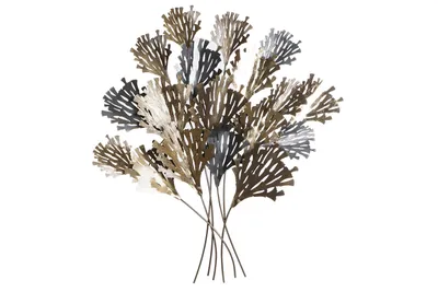 Productafbeelding van METALEN WANDDECORATIE, 108x10x117,5 cm, koperkleurige takken