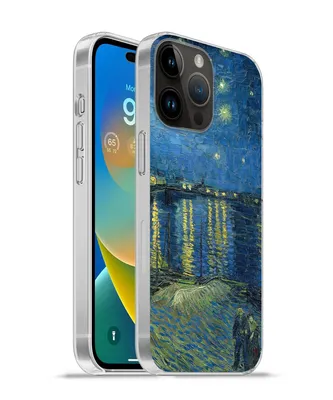 Produktbild von MuchoWow® Handyhülle Schutzhülle Hülle für Apple iPhone 14 Pro Max Die sternenklare Nacht - Vincent van Gogh Silikon Softcase Handy Hülle - Hardcover