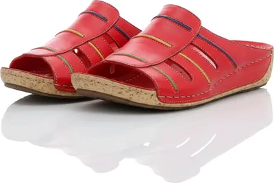 Produktbild von Gemini Damen Pantolette rot Größe 39