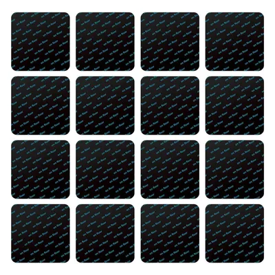 Produktbild von 16er Set Teppich-Klebeband, rutschfeste Teppichpads für Hartholz und Fliesen, wiederverwendbares Klebeband, hält Teppichecken flach und sicher