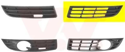 Produktbild von VAN WEZEL Lüftungsgitter Grill Stoßfänger für VW Passat Variant (3C5)