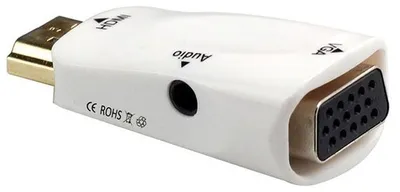 Image de PremiumCord Convertisseur HDMI vers VGA + audio/blanc