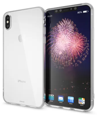 Image de Housse NALIA pour iPhone XS Max, ultra-mince étui en silicone Cover Bumper Transparent