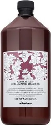 Produktbild von Davines Natural Tech Replumping Shampoo schützendes Shampoo für trockene und brüchige Haare 1000 ml