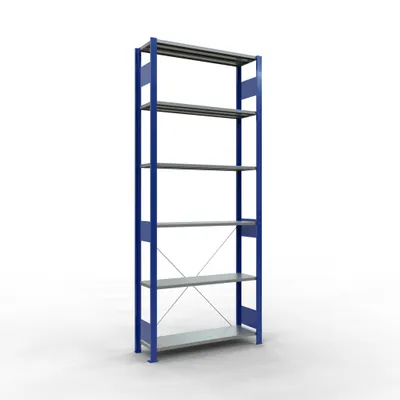 Produktbild von Stecksystem Grundregal - 2500x1000x300 mm, Typ  85 kg