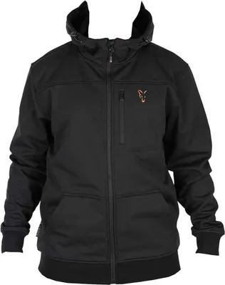 Produktbild von Fox Collection Soft Shell Jacket Black & Orange - Angeljacke, Größe:S