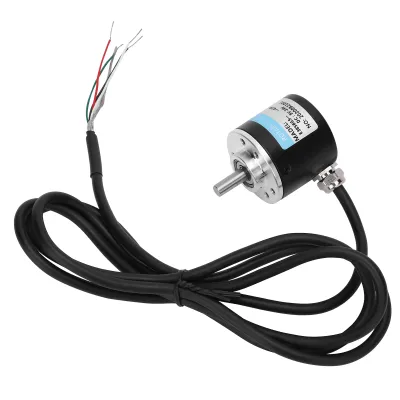 Image de Codeur,Codeur ABZ triphasé,Codeur à arbre plein,Codeur incrémental,Codeur rotatif,Codeur incrémental 5-24V DC