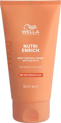 Produktbild von Wella Professionals Invigo Nutri-Enrich Frizz Control Cream with Goji Berry glättende Creme gegen gekräuseltes Haar 150 ml