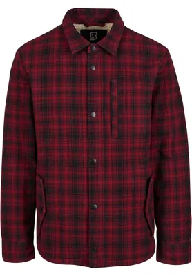 Imagen del producto de Chaqueta Sherpa clásica Brandit, color rojo/negro - Talla 5XL