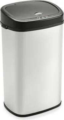 Produktbild von SVITA Sensor-Mülleimer 58L Edelstahl Mülleimer mit Sensor Abfalleimer Silber