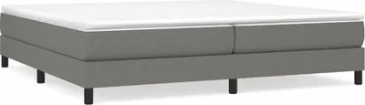 Produktbild von vidaXL Boxspringbettgestell Dunkelgrau 200x200 cm Stoff