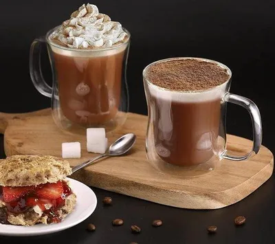 Produktbild von Famanu Teeglas-Set –  –  Gläser für Kaffee, 2 Stück