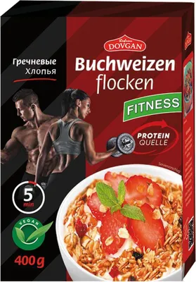 Produktbild von Dovgan Buchweizenflocken, (400g)