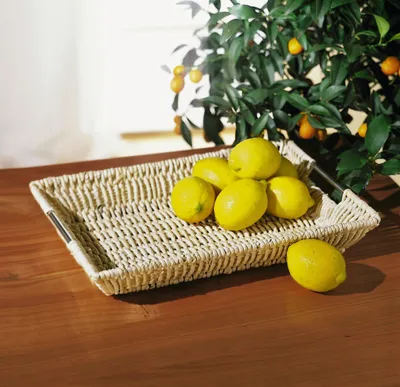 Produktbild von FRANK FLECHTWAREN Schale Modern, Rechteckige Schale, 38 x 26 x 6 cm