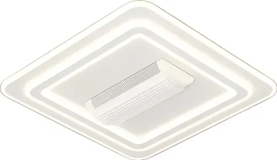 Obrázek produktu pro Stropní ventilátor, stmívatelný LED, dálkové ovládání, BÍLÝ, 220 V