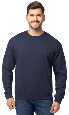 Produktbild von Fruit of The Loom Men's Eversoft Fleece Sweatshirts & Hoodies, Sweatshirt-Navy,
