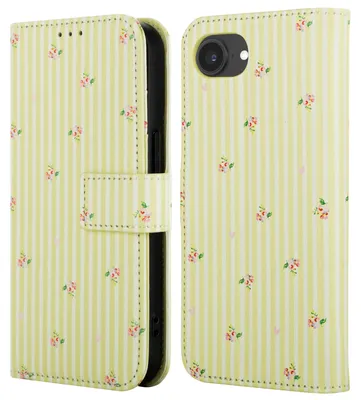 Zdjęcie produktu dla imoshion Design Bookcase do Apple iPhone 17 / 16 – Garden Stripes
