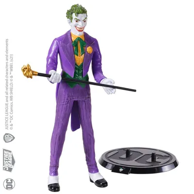 Immagine prodotto di Figurka Bendyfigs DC Comics – Joker, 19 cm, Kolekcja Noble