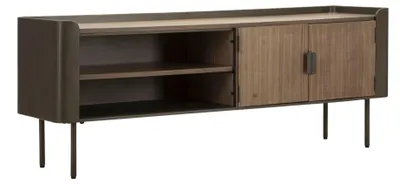 Produktbild von FURNLUX Tv-ständer Toronto Grün 150cm / Hauptfarbe: Grün / Abmessungen: 150 x 58 x 42 cm