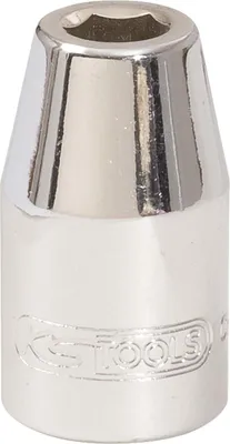 Produktbild von KS Tools 918.1266, Buchse, 1 Kopf/Köpfe, Chrom-Vanadium-Stahl, DIN 3120, ISO 1174, 50 g