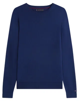 Produktbild von Tommy Hilfiger - Pullover für Herren, Rundhalsausschnitt, Baumwolle GT26898 (M) (Marine)